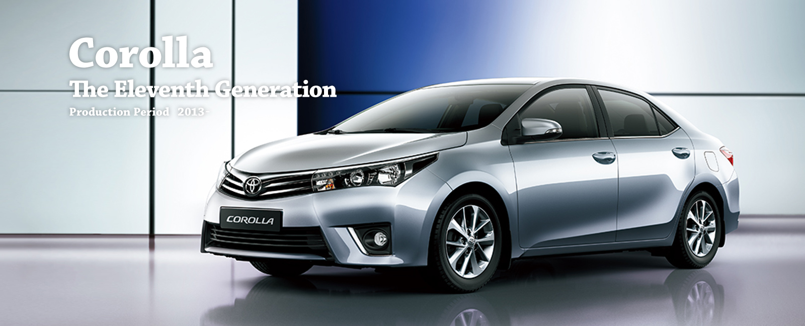 A tizenegyedik generációs Toyota Corolla Forrás: Toyota Global