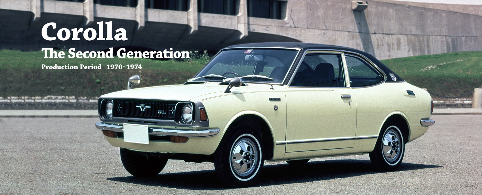 A második generációs Toyota Corolla Forrás: Toyota Global