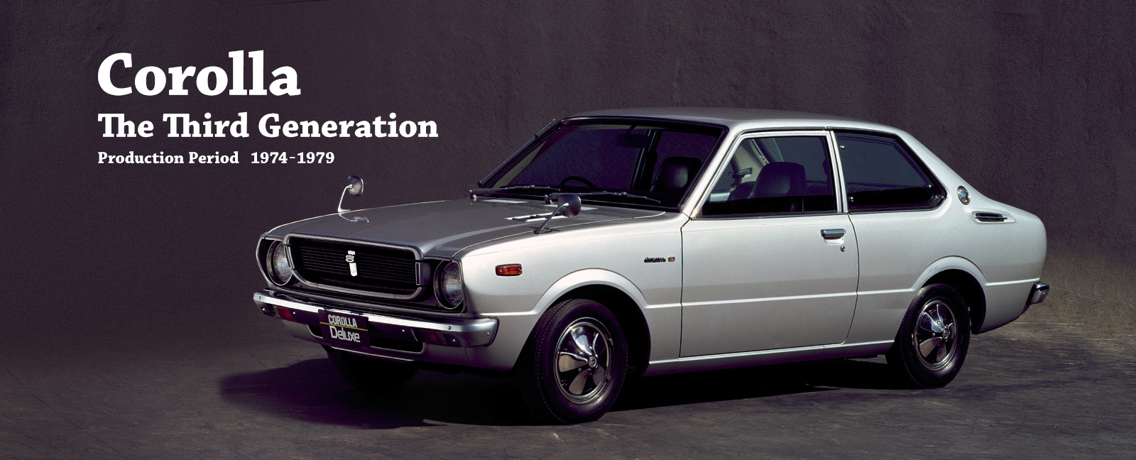 A harmadik generációs Toyota Corolla Forrás: Toyota Global