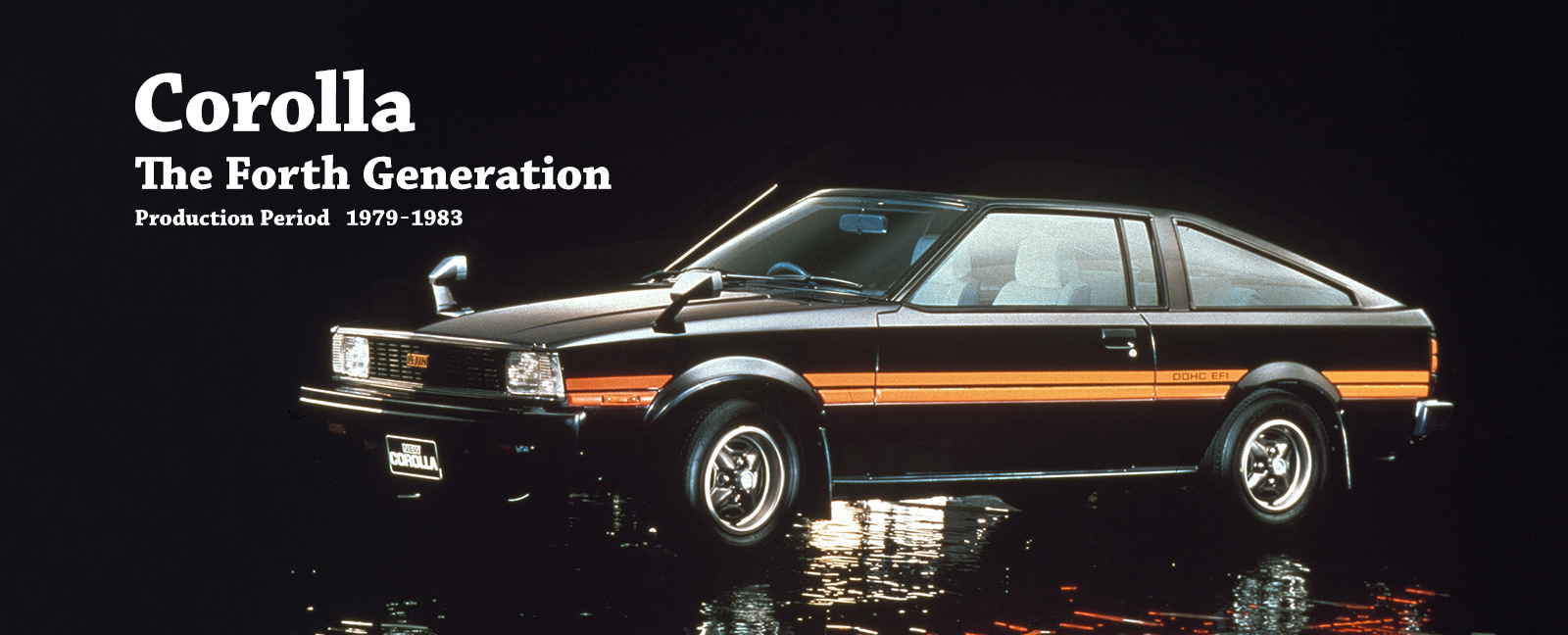 A negyedik generációs Toyota Corolla Forrás: Toyota Global