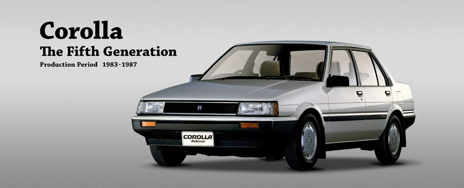 Az ötödik generációs Toyota Corolla Forrás: Toyota Global