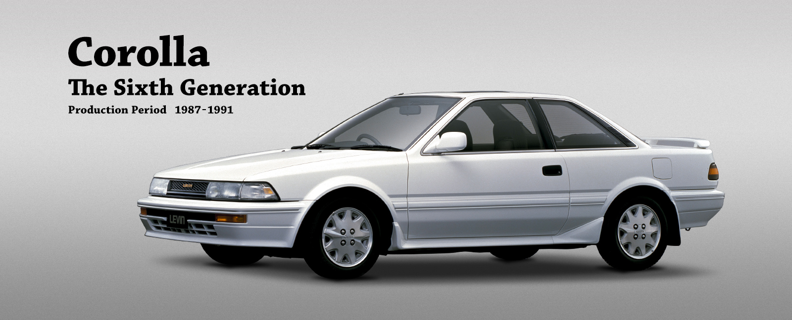 A hatodik generációs Toyota Corolla Forrás: Toyota Global
