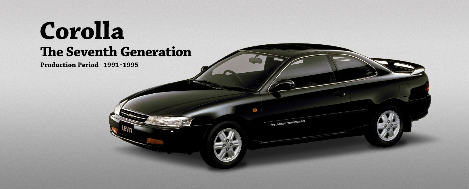 A hetedik generációs Toyota Corolla Forrás: Toyota Global