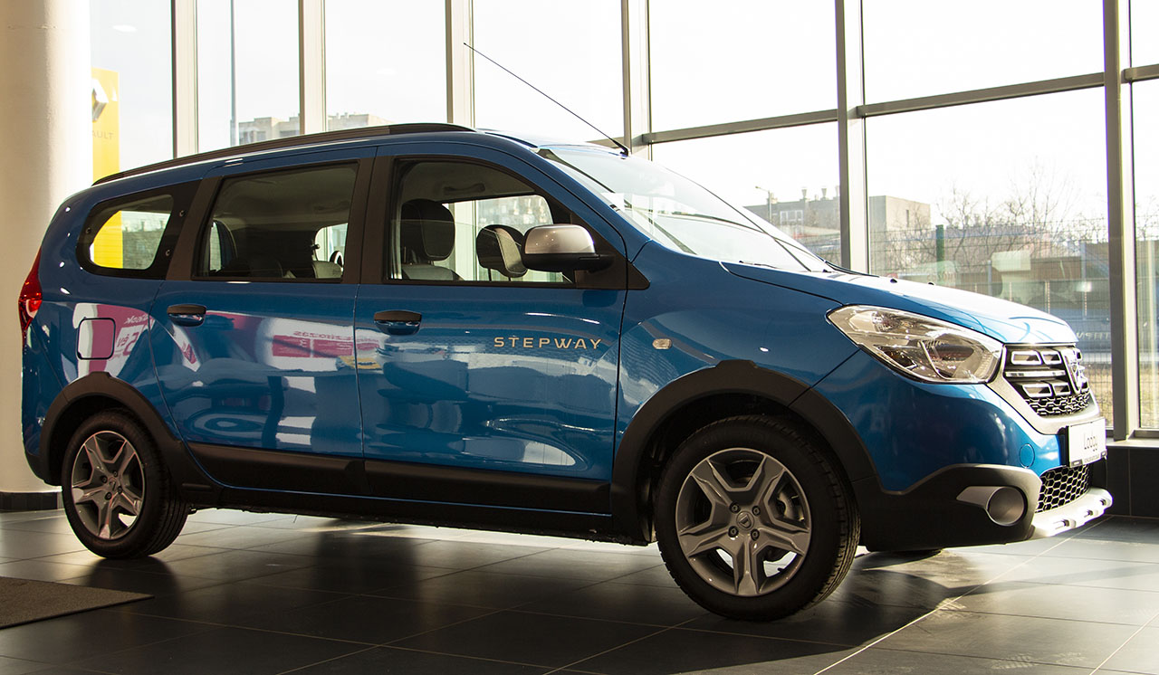 A Dacia Lodgy a legolcsóbb 7 személyes autó a piacon.