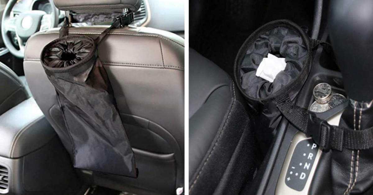 Mindenképp érdemes beszerezni egy ilyen autós kiegészítőt: kuka Hasznos autós kiegészítő lehet egy kis szemetes