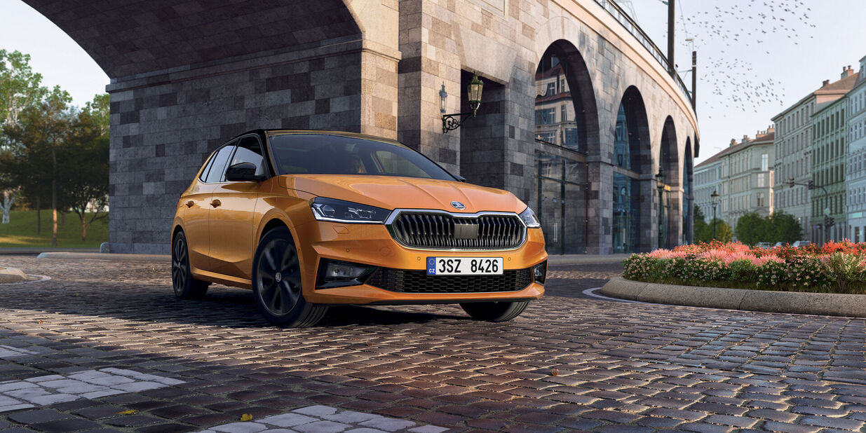A Škoda Fabia országútra is bőven kiváló.