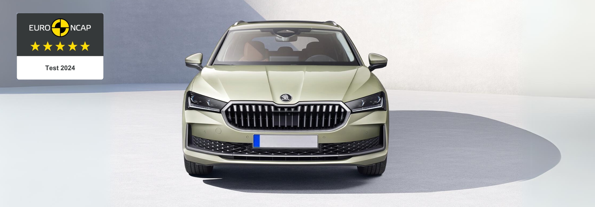 A Skoda Superb 5 csillagos NCAP értékelést kapott.