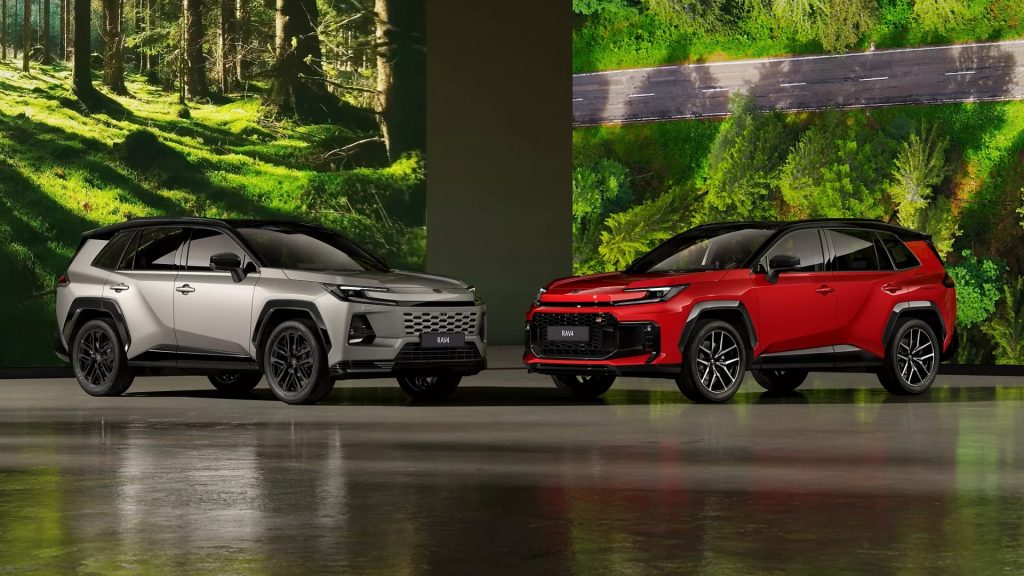 Az új Toyota RAV4.